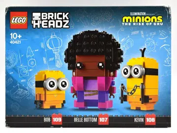 LEGO BRICK 'H'EADZ 벨 밥, 케빈, 밥 40421