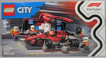 LEGO Formula 1 페라리 레이스카 피트인 60443