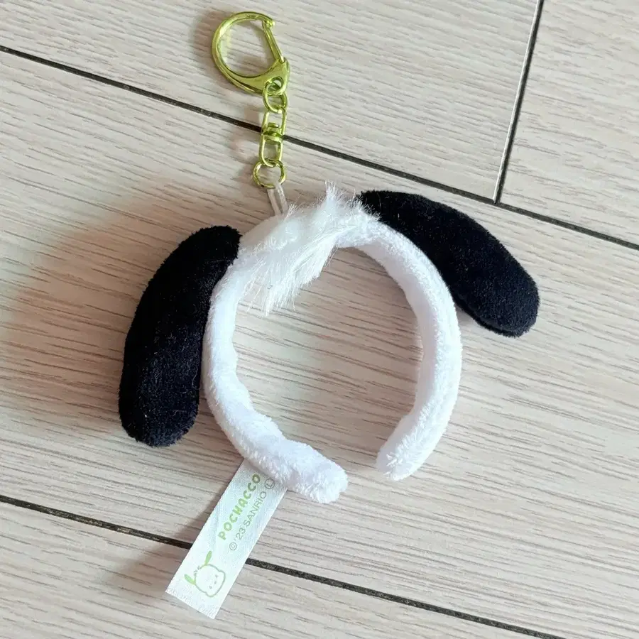 산리오 포차코 머리띠 키링 판매 10cm 인형옷