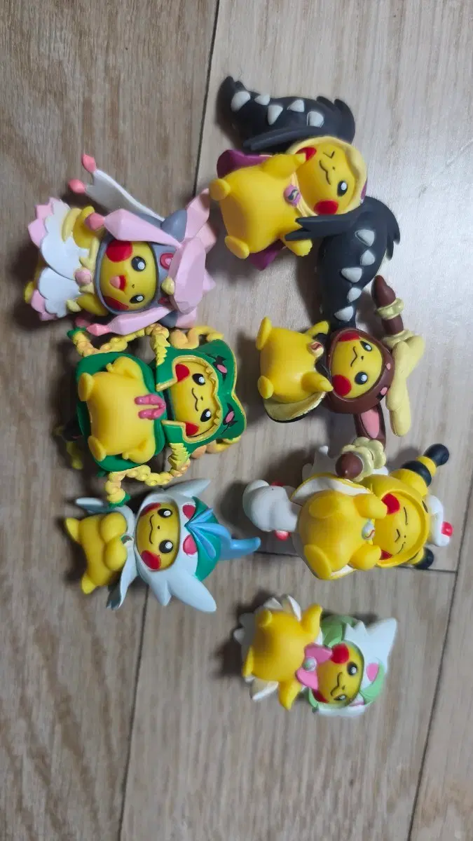 포켓몬스터 메가판쵸츄 2탄 판쵸츄 가챠 일괄 세트