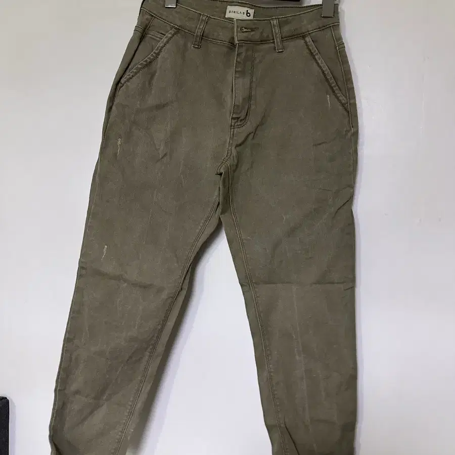[Brand]바지 카키색