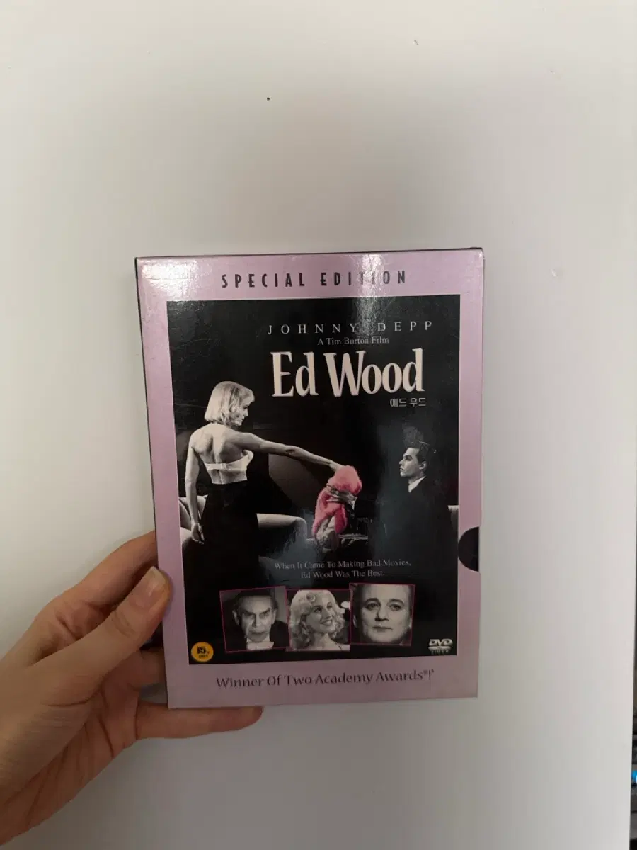 Ed wood 팀버튼 조니뎁 에드우드dvd 스페셜에디션