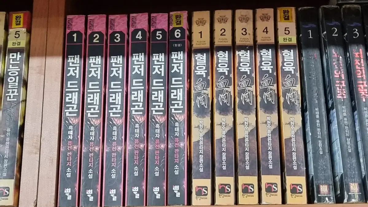 팬저드래곤 1-6 완 흑태자 퓨전 판타지 소설