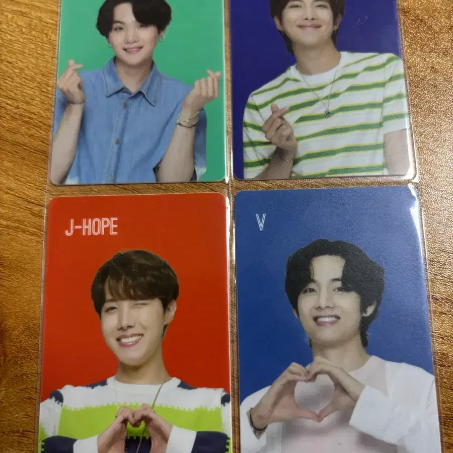 BTS 포토카드4종