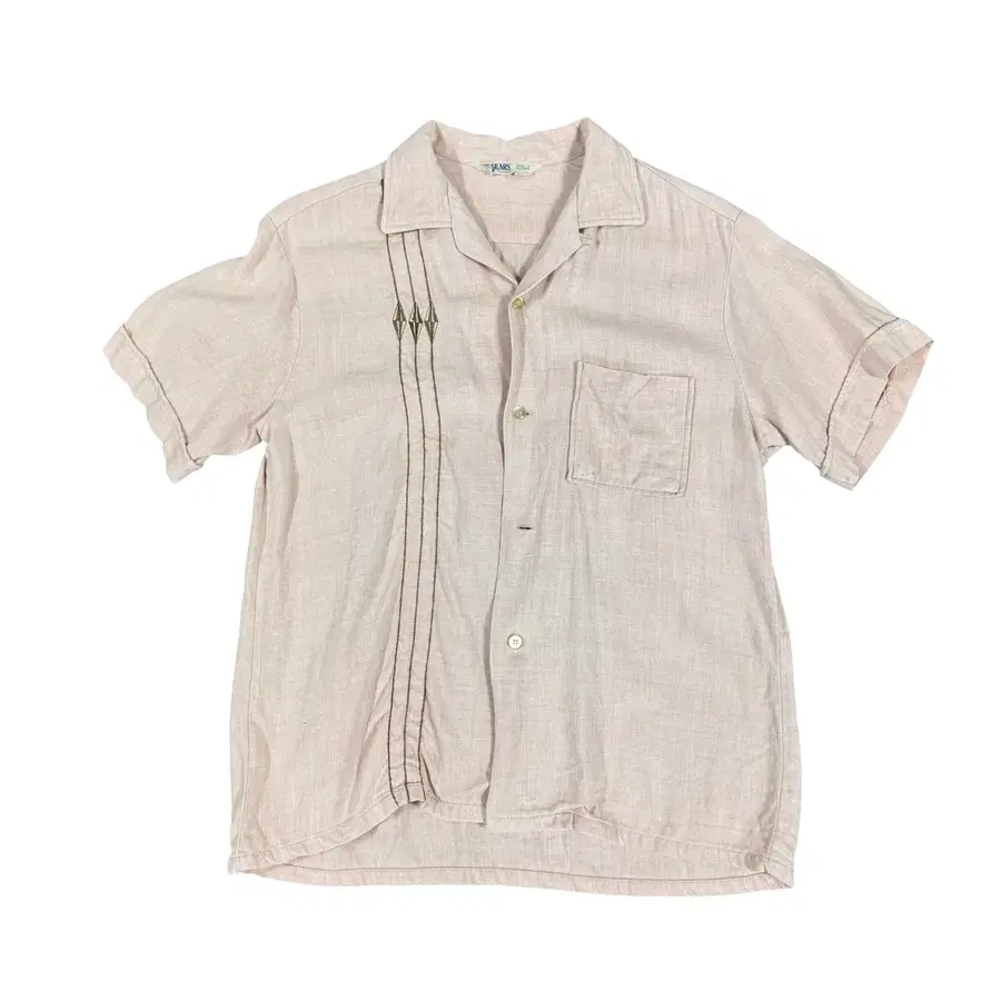 빈티지 50s 시어스 루프 카라 레이온 셔츠 Sears Loop Collar Rayon Shirt