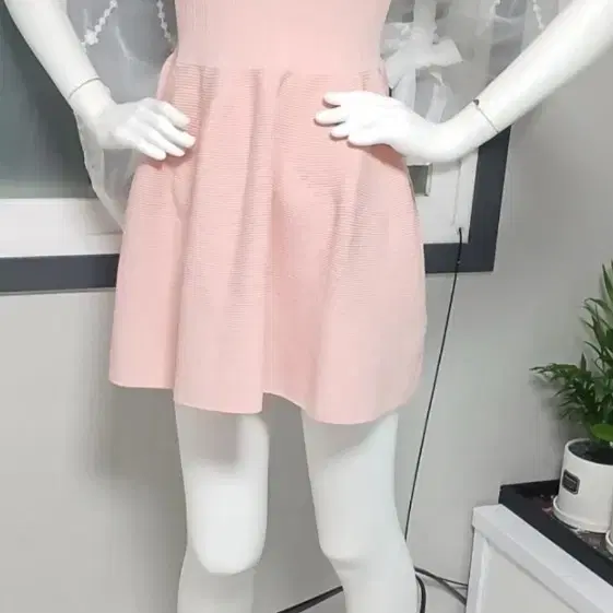 핑크니트원피스