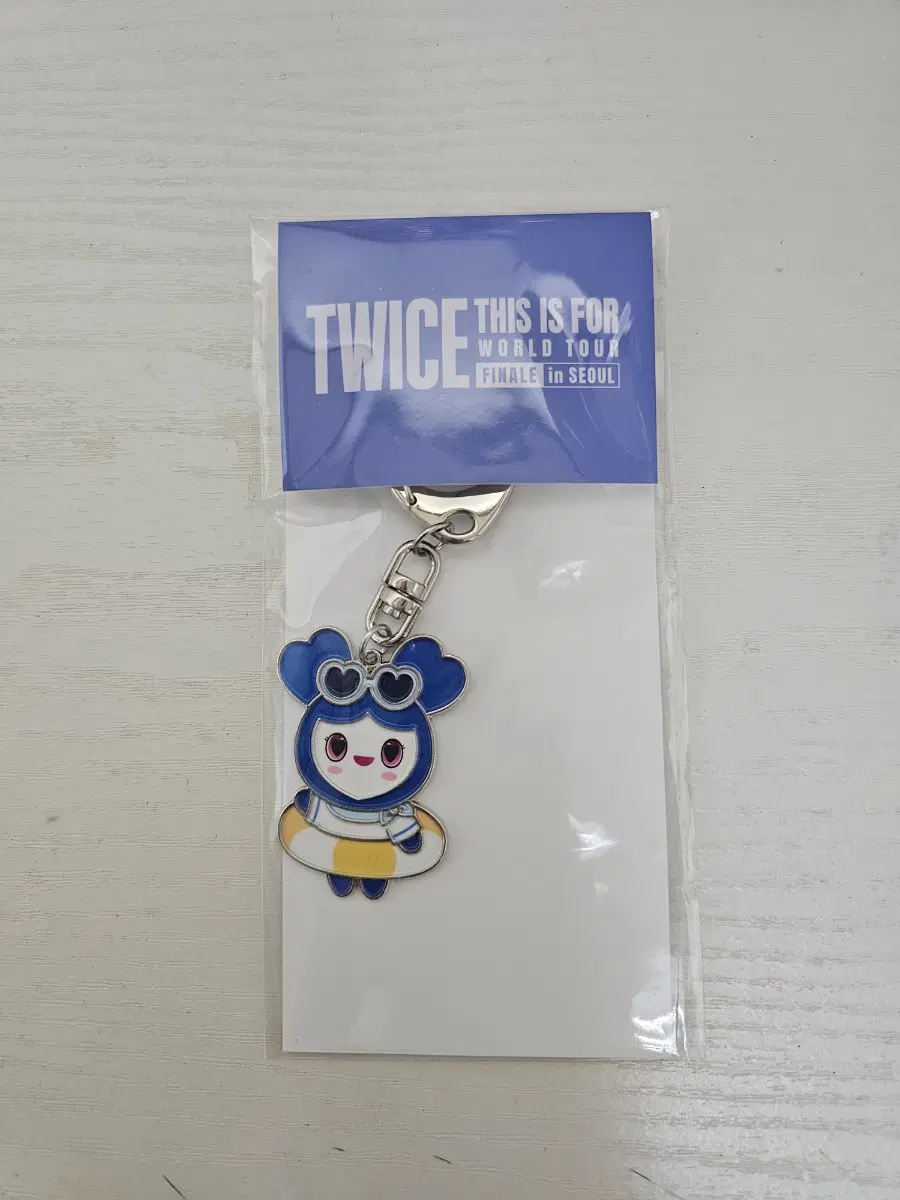 twice 팝업 lovely METAL KEYRING MARINE 메탈 키링 마린 쯔위 쯔블리