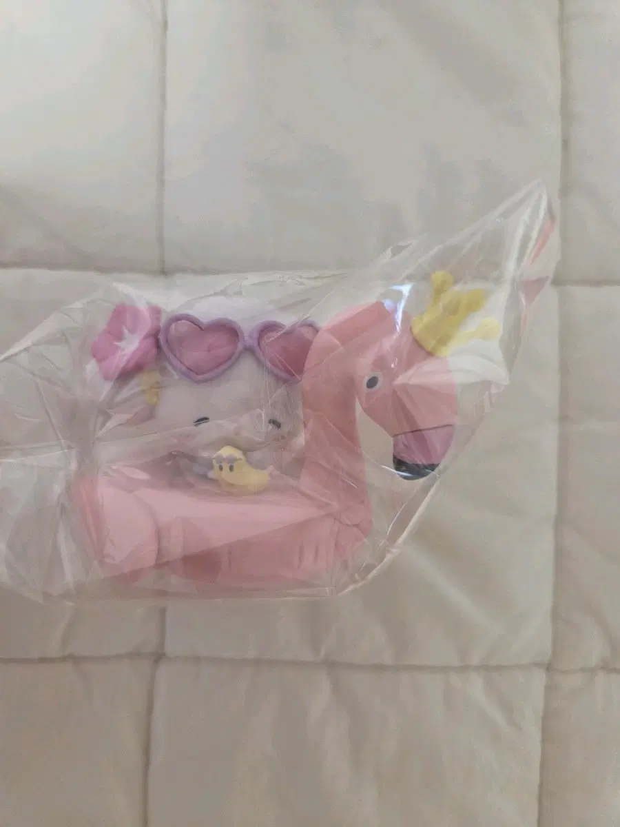홍학 코기뮹 피규어 한정 정품