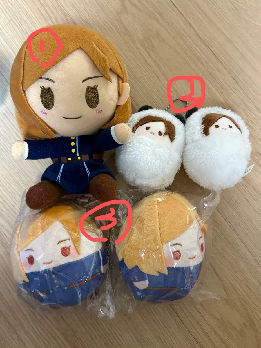 주술회전 노바라 인형 모음