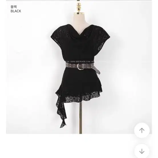 레이스 오프숄더 블라우스