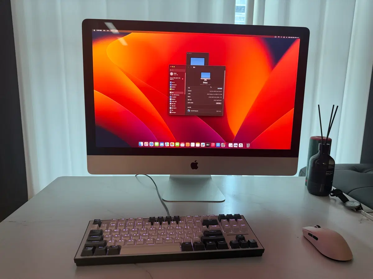 아이맥 27inch 5k 2020 32g 512gb 5500xt