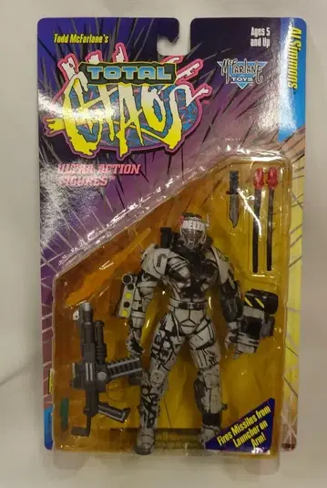 McFARLANE TOYS 시리즈 1 울트라 액션 피규어 알 심몬스 (보통) 6인치