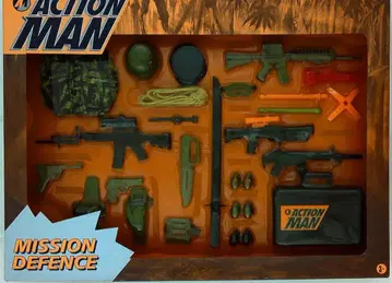 HASBRO ACTION MAN MISSION DEFENCE
