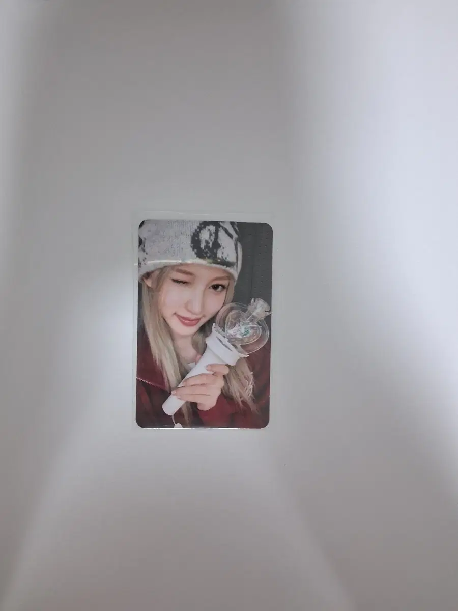 아이브 가을 응원봉 포카