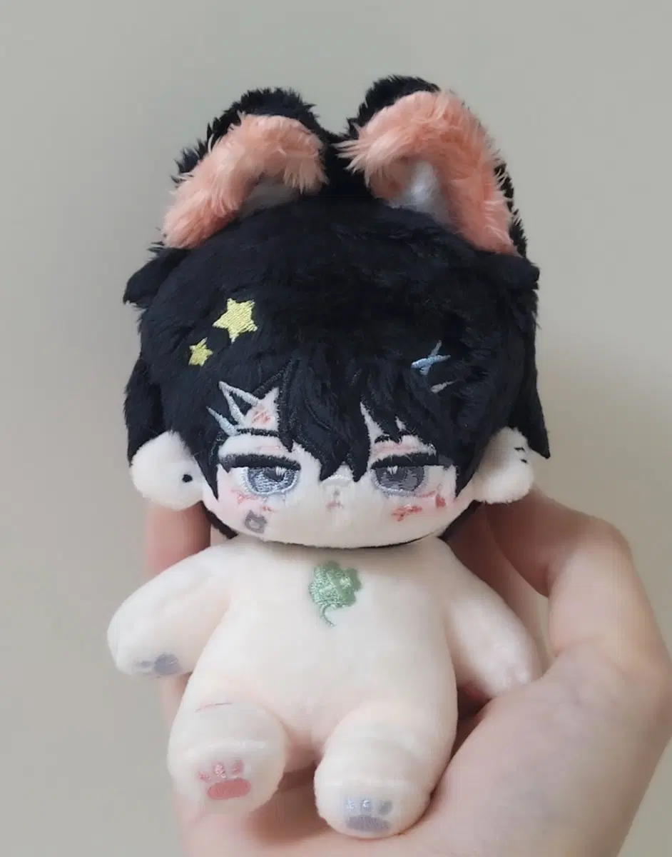 무속성 유안 10cm솜인형 뼈깅