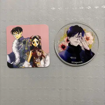 오란고교 호스트부 코스터 2점 세트