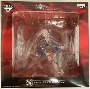 반프레스토 제일복권 Fate Grand Order 검뇌일섬 미야모토 무사시, 여기에 출진! S상 세이버 미야모토 무사시 피규어