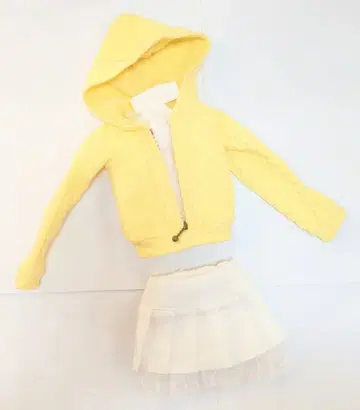 인형 의상 DD 사이즈 (슬림) 상의와 스커트