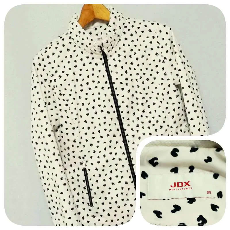 JDX골프 화이트 골프 바람막이 점퍼 여성95