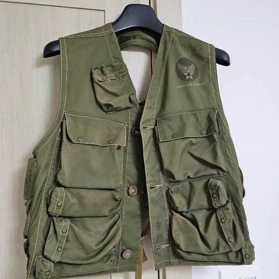 WW2 USAF C1 서바이벌 베스트 오리지널