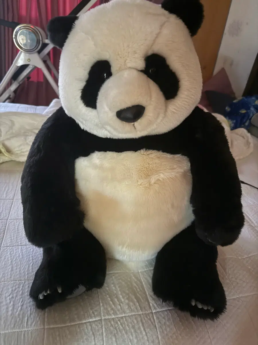 푸바오 실사 특대 인형
