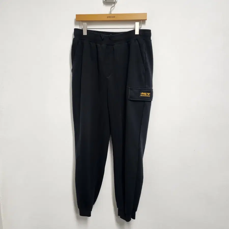 [2XL] 지프 Jeep 블랙 카고 조거 팬츠