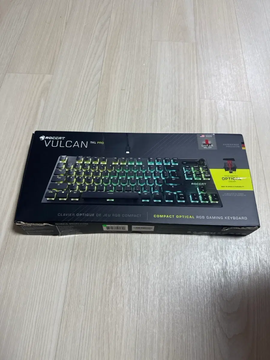로켓 벌칸 tkl 적축