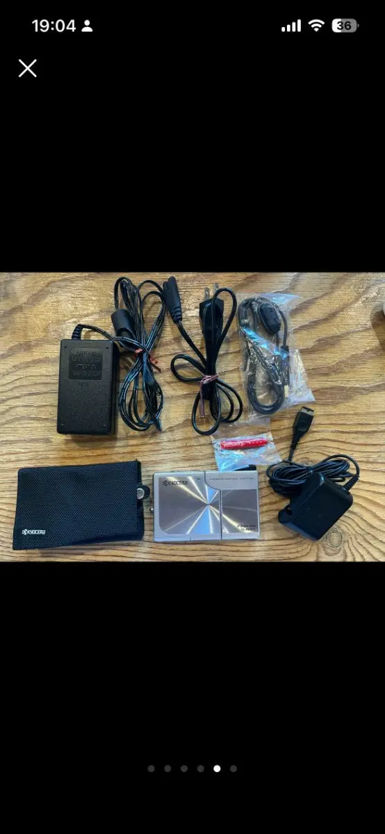 교세라 파인캠 SL400R 실버 빈티지카메라