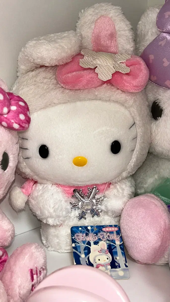 고전키티 눈토끼 키티 인형