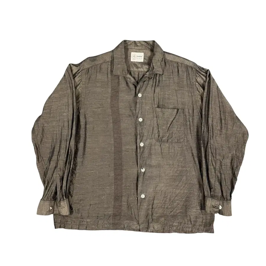 빈티지 50s Jockey Loop Collar Rayon Shirt 자키 루프카라 레이온 셔츠