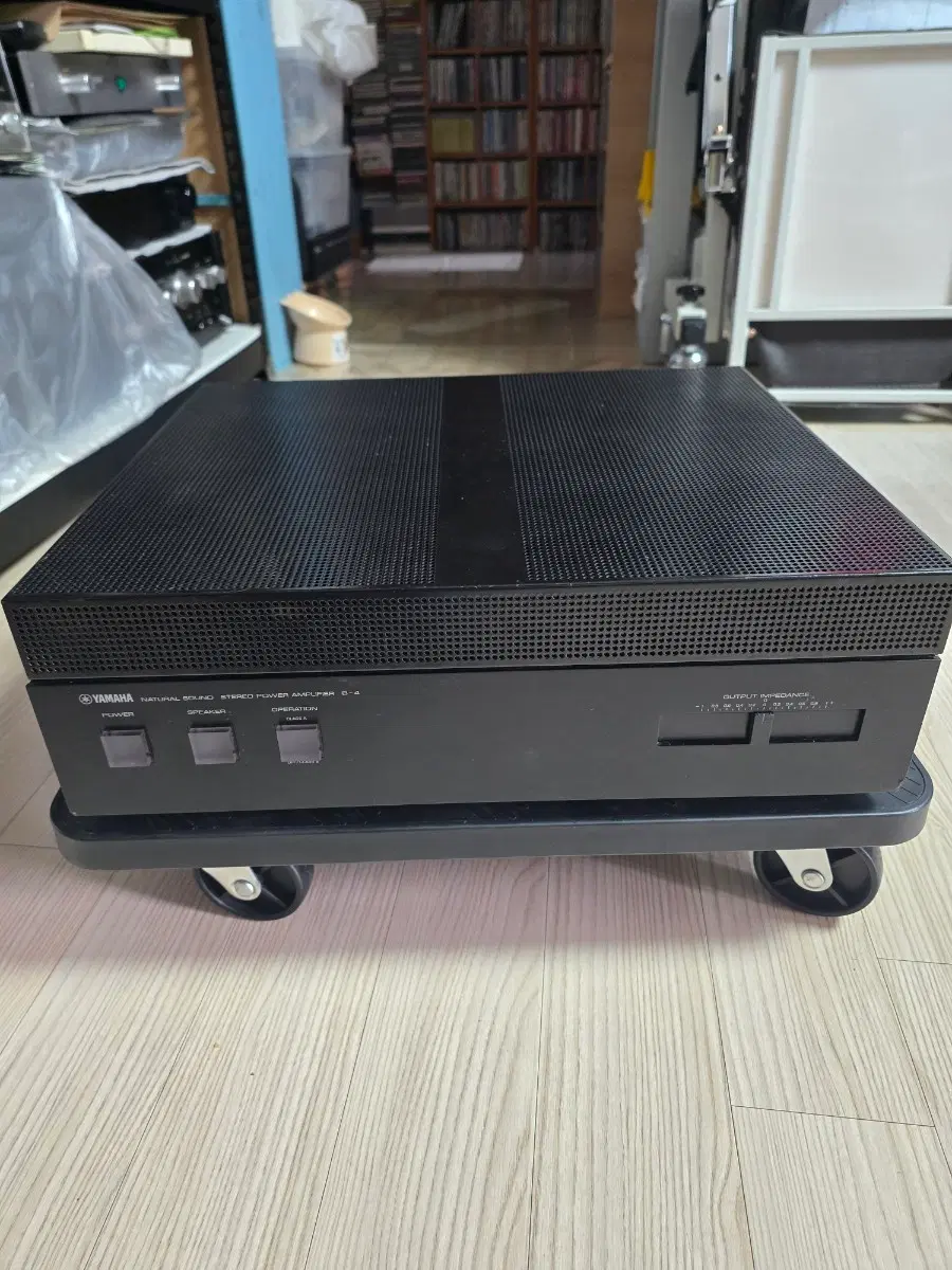 야마하 스테레오 파워 앰프 B-4 블랙