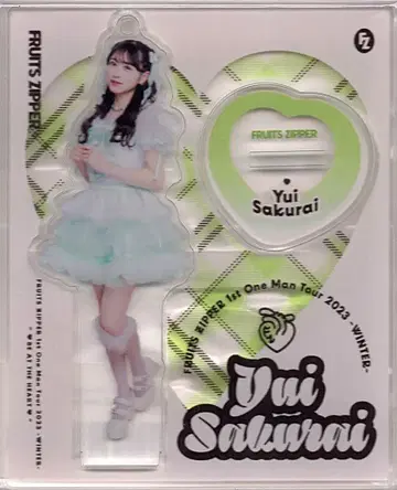 FRUITS ZIPPER BE AT THE HEART edition 사쿠라이 유이 아크릴 스탠드 키링 ver.4