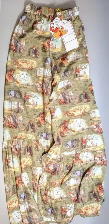 ROPE PICNIC 스커트 곰돌이 푸 100에이커의 숲 패턴 size38(M)