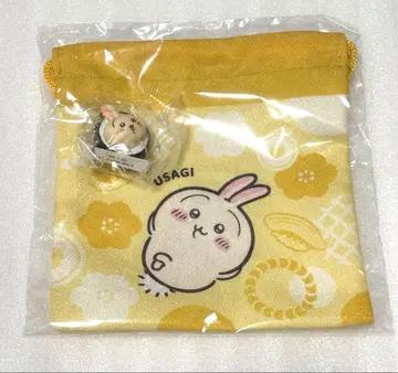 치이카와 쿠라스시 콜라보 토끼 복조리 키링 세트