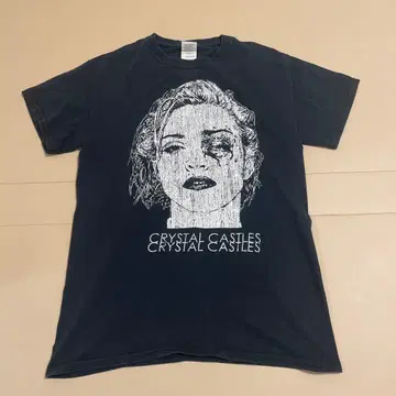 Crystal Castles T셔츠 블랙 S