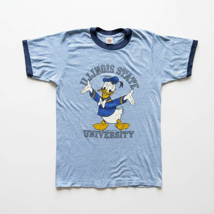 80's Illinois State Univ. 도날드 덕 링거티