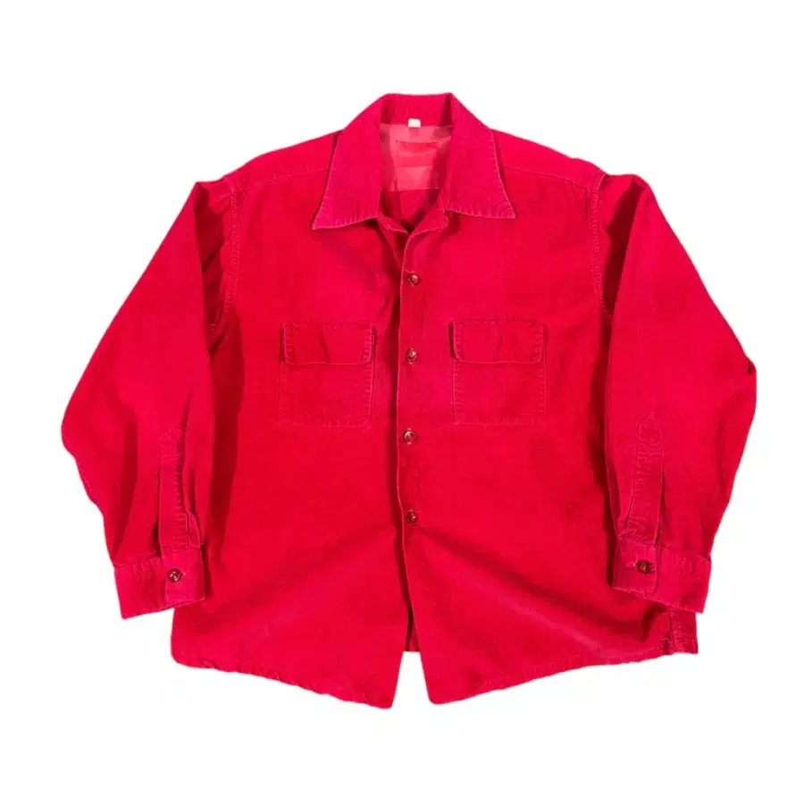 빈티지 50s Faded Corduroy Loop Collar Shirt 코듀로이 루프카라 셔츠