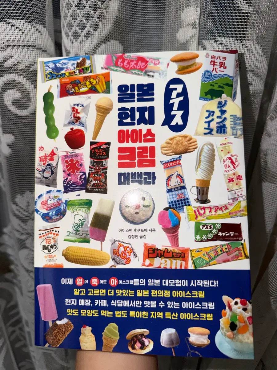 일본 현지 아이스크림 대백과 책