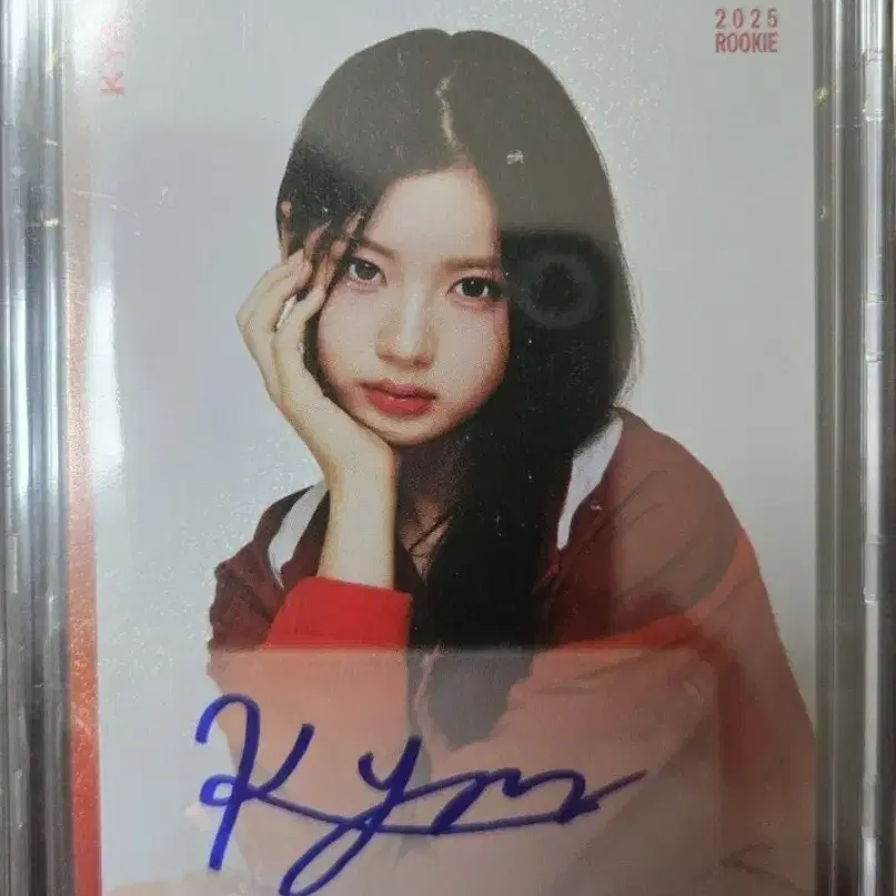 2025 루키 테레카 키키 키야 카드 친필 사인