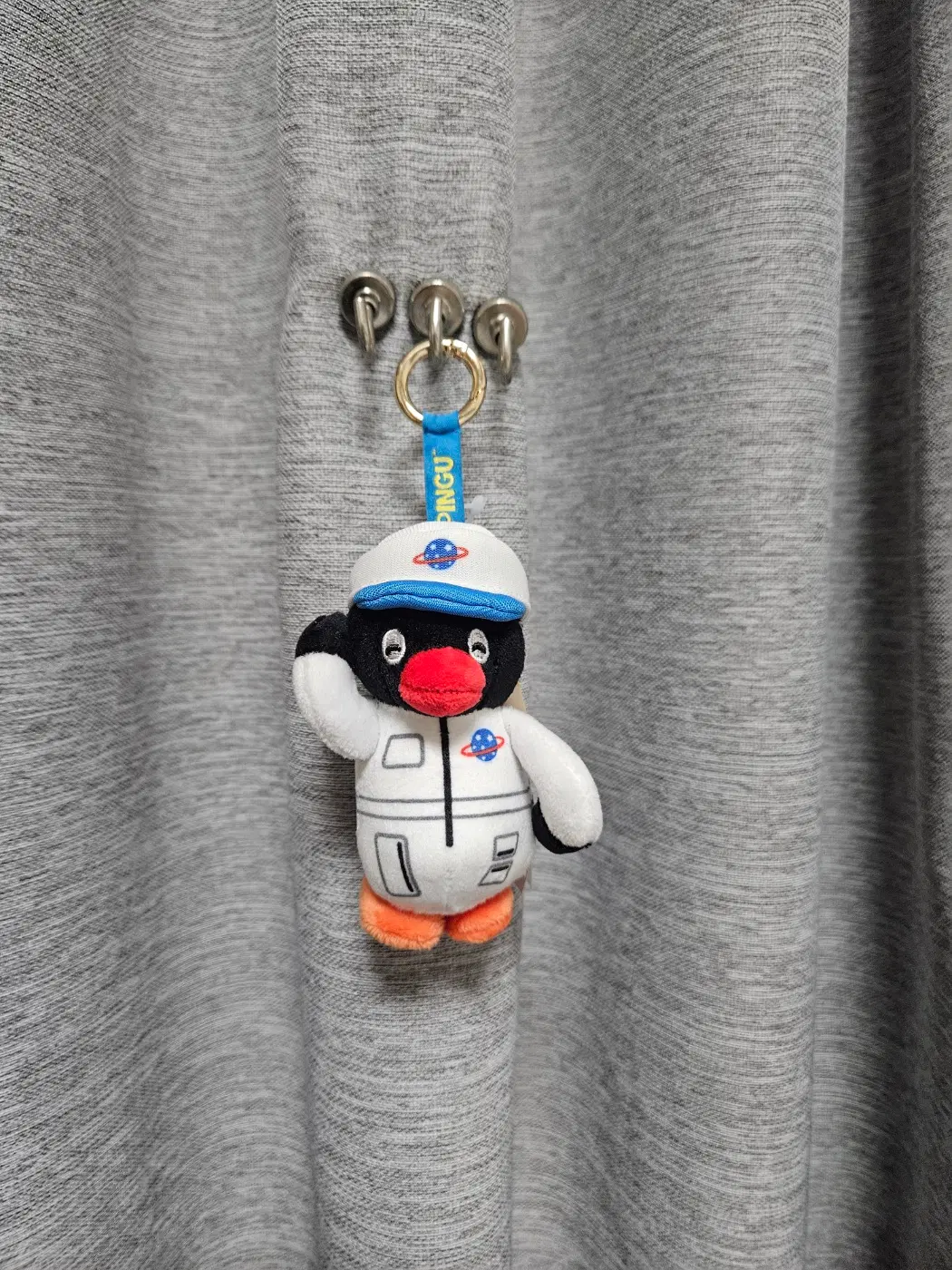 정품 핑구 우주인 키링 10cm