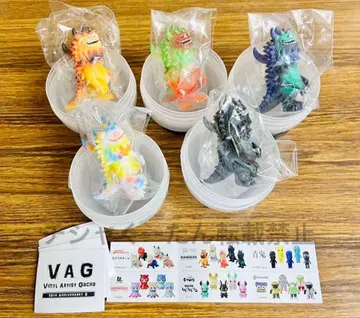 VAG 10주년 2차 랑기아스 가챠 소프트 비닐 전 5종 세트 RANGEAS