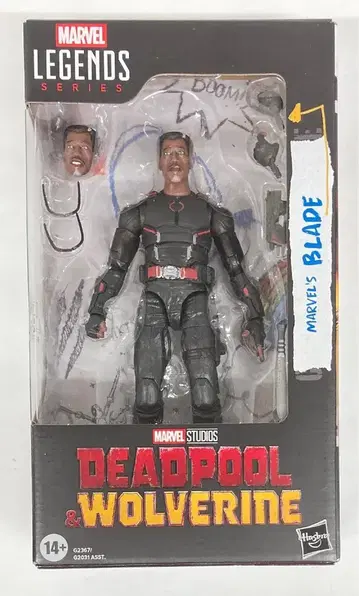 HASBRO (액션 피규어) 데드풀 & 울버린 마블 블레이드 6인치