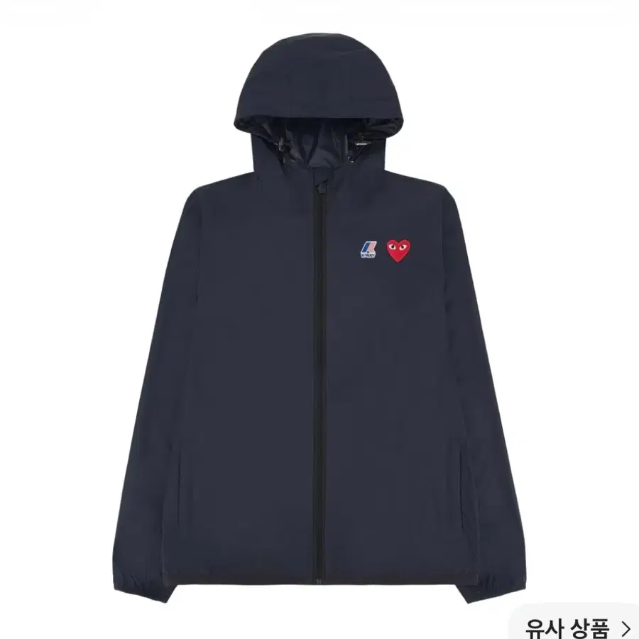 플레이 꼼데가르송 x 까웨 풀 집 자켓 네이비 xs
