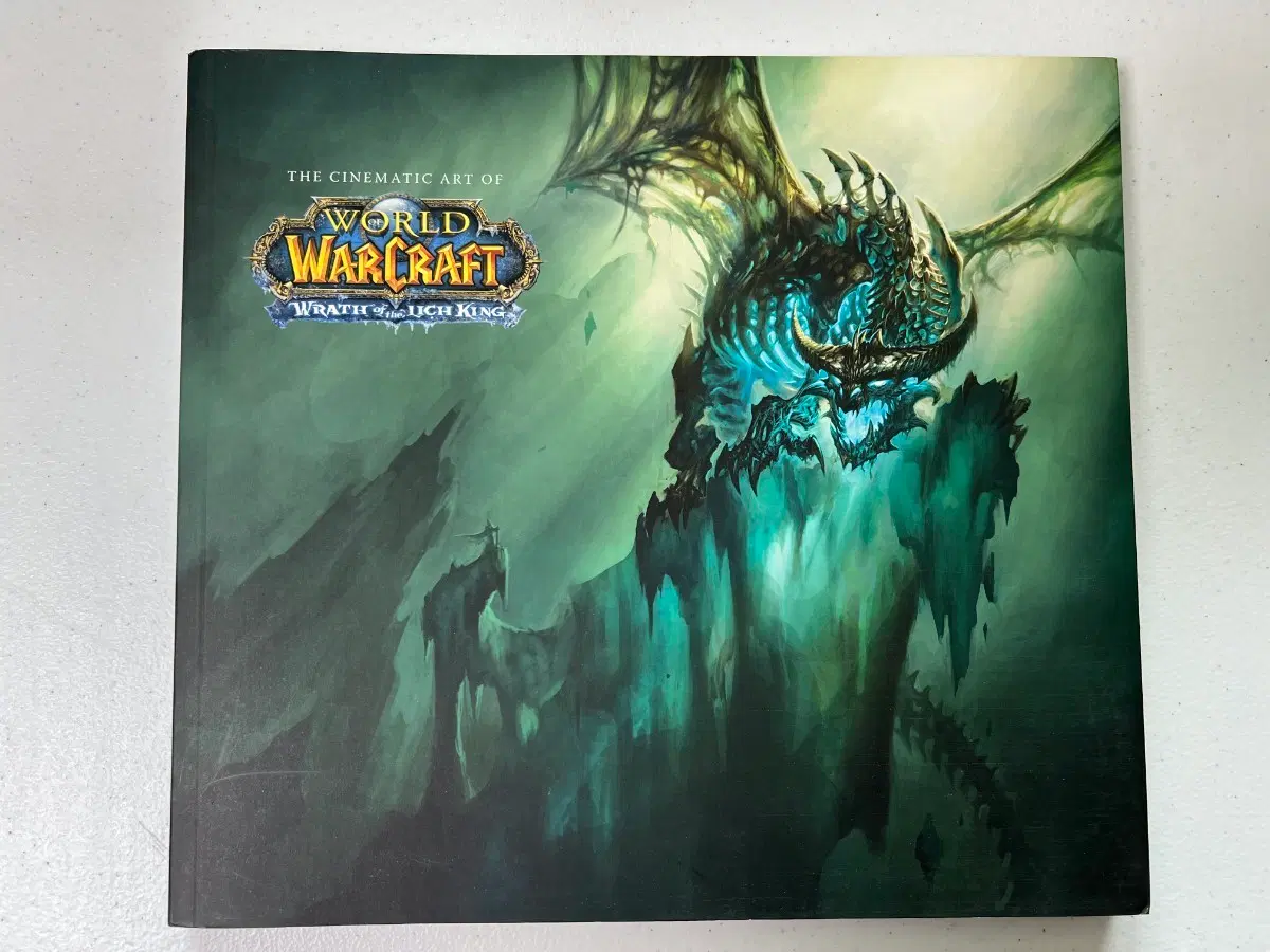 The Cinematic Art of WoW Wrath of the Lich King 아트북 원서