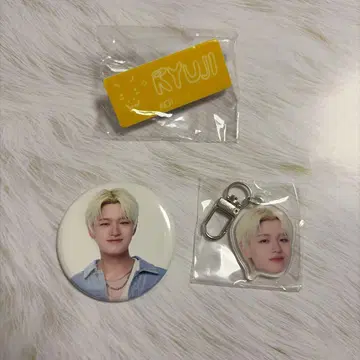 KO1KEYZ 스기야마 류지 명찰 캔뱃지 얼굴 아크릴 키링 세트