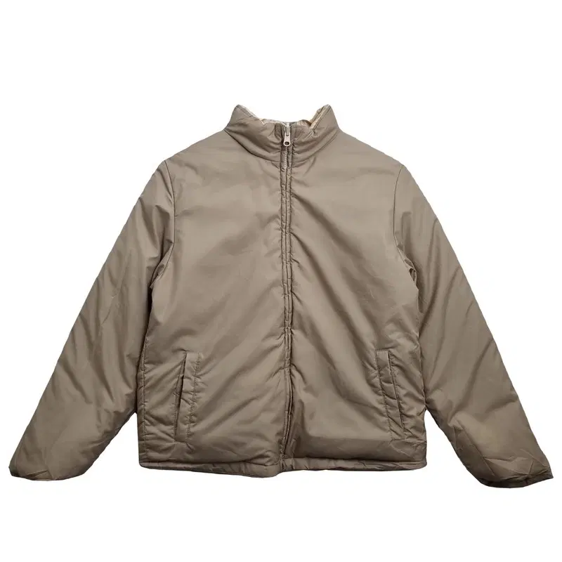 UNIQLO 유니클로 베이지 경량 패딩 점퍼 자켓 [M] 남녀공용