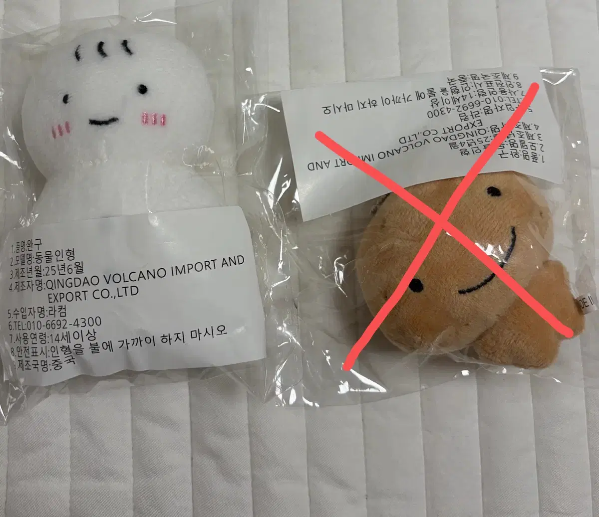 보이넥스트도어 운학 비공굿 인형 운돌이 운감자