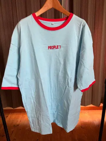 PEOPLE 1 T셔츠 라이트 블루 XL