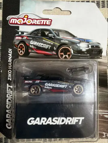 Majorette Nissan GT-R R34 GARASIDRIFT
