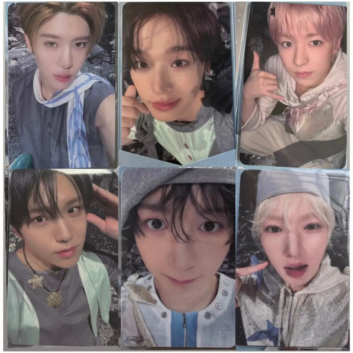 엔시티 위시 오드투러브 큐큐 멤버십 시온리쿠유우시재희료사쿠야 포카 분철